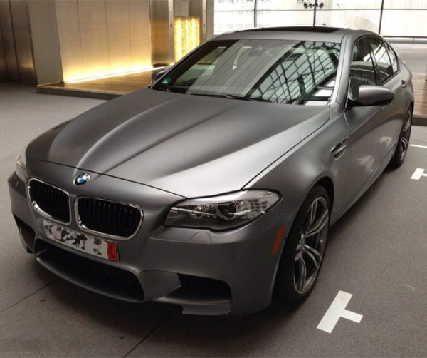 Gunmetal Grey Matte Chrome