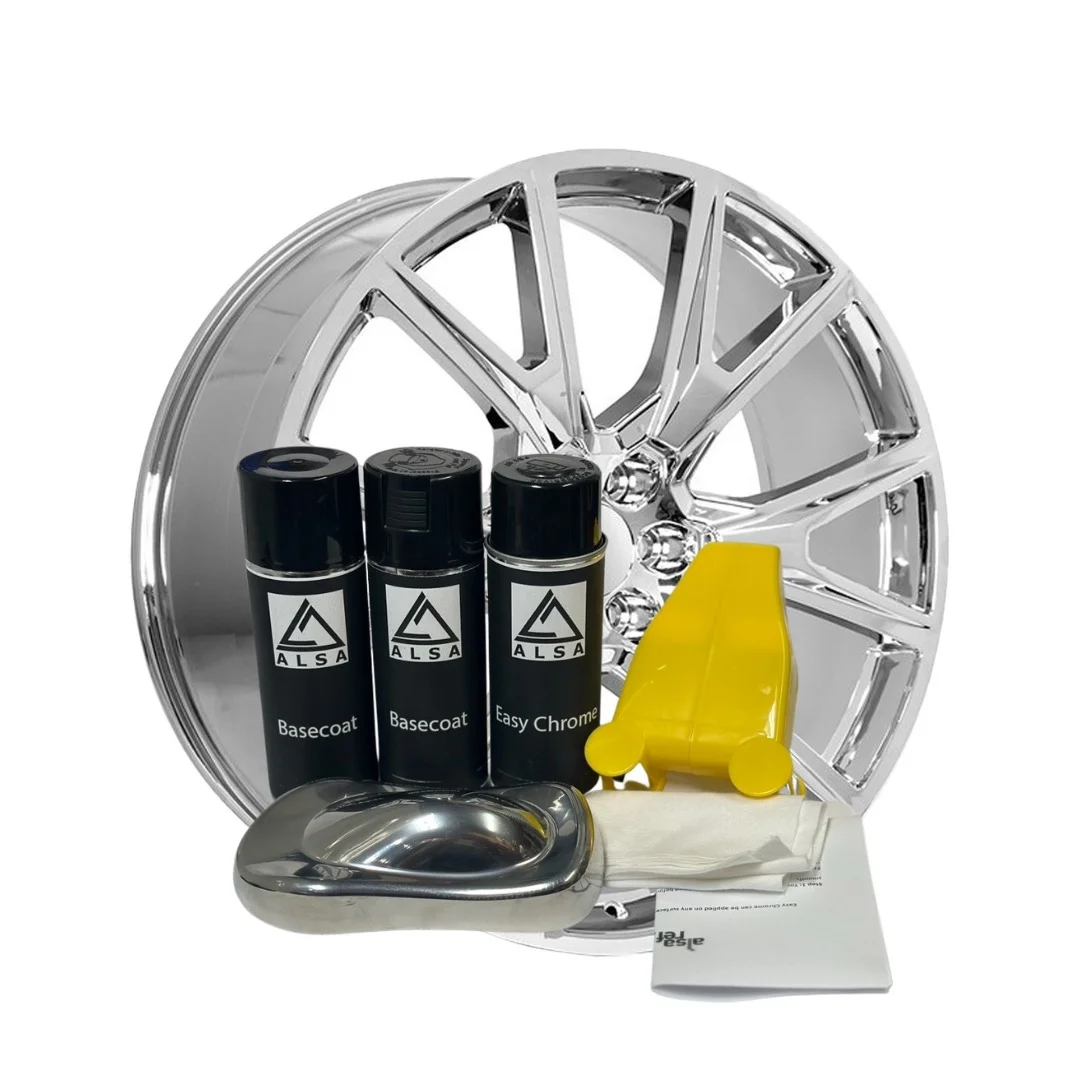 Alsa Easy Chrome Paint Kit (Small) 30 sq ft of Chrome Paint - Image 2