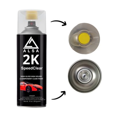 2K Speed Clear - 2k clear can - 2K Clear Coat Spray Can - Image 4